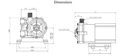 CTM PM500LH, 500 GPH, Submersible A/C Pump
