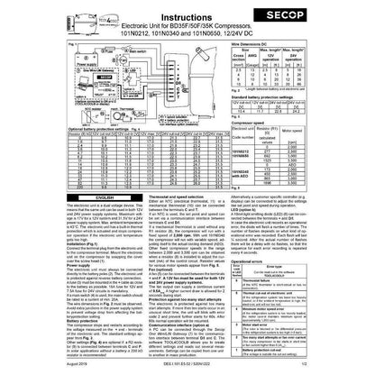 Danfoss 12/24 Electronic Controller