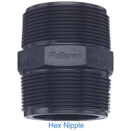 PVC Hex Nipple